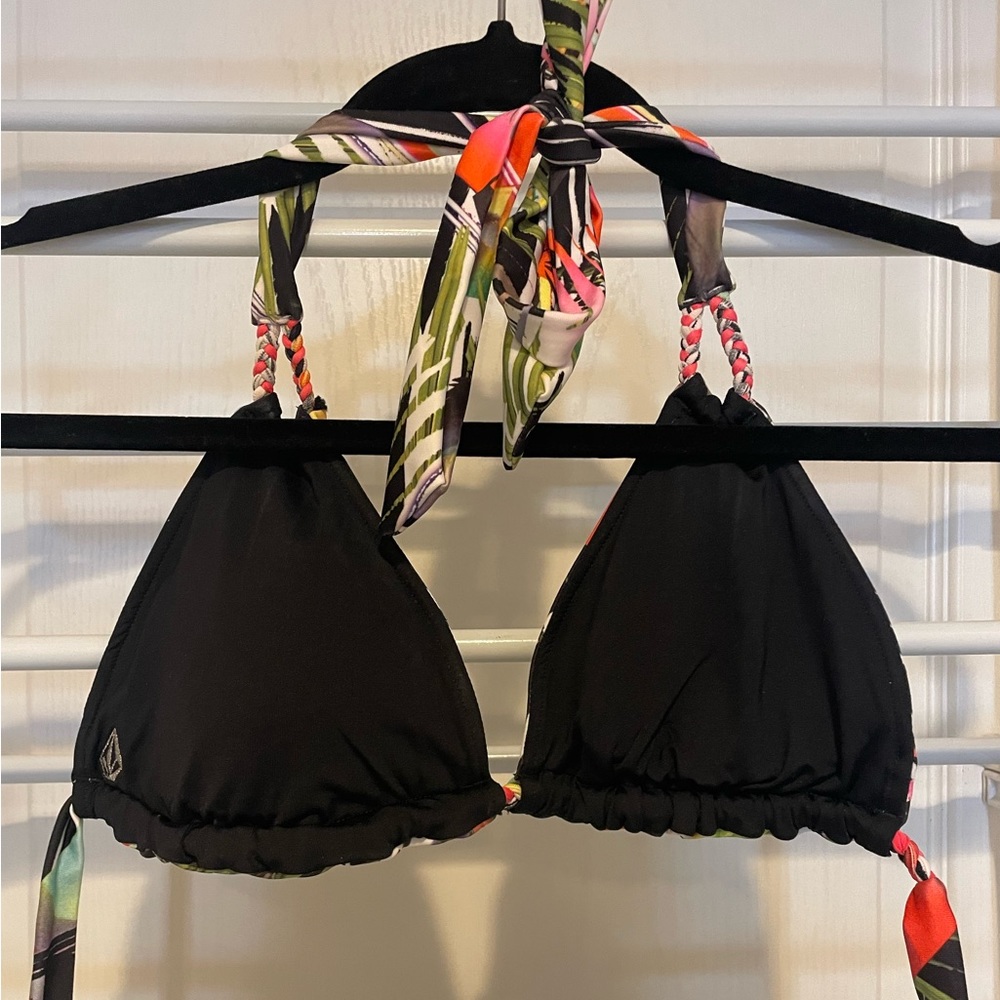Volcom Bright Print Bikini Top - Picture 2 of 2